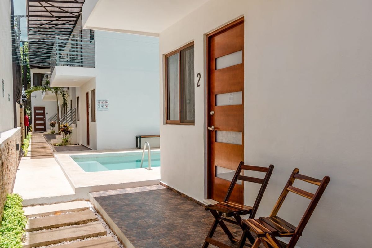 DEPARTAMENTO TIPO ESTUDIO AMUEBLADO EN RENTA SANTA ANA, CENTRO, MERIDA