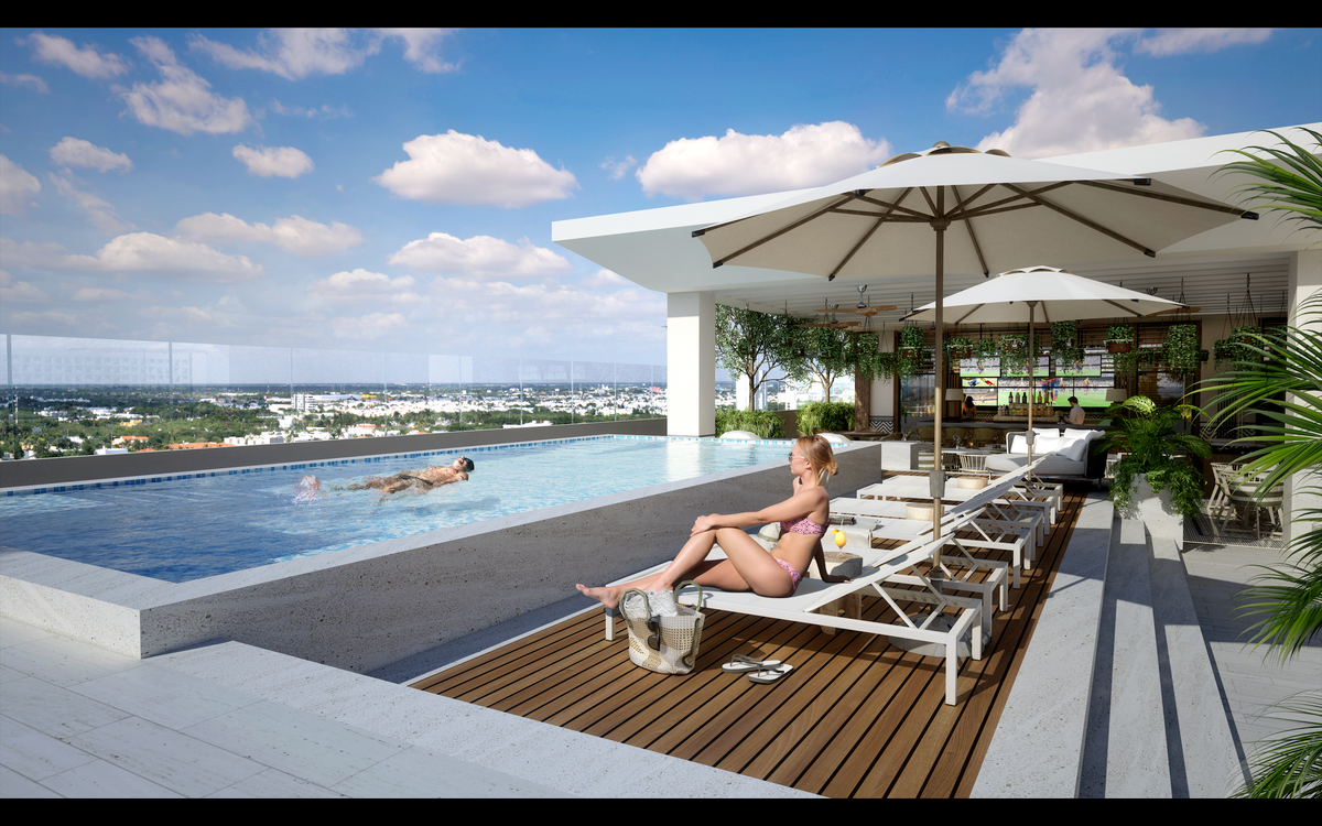 DEPARTAMENTO EN VENTA EN INFINITI, MONTEALBAN, MERIDA