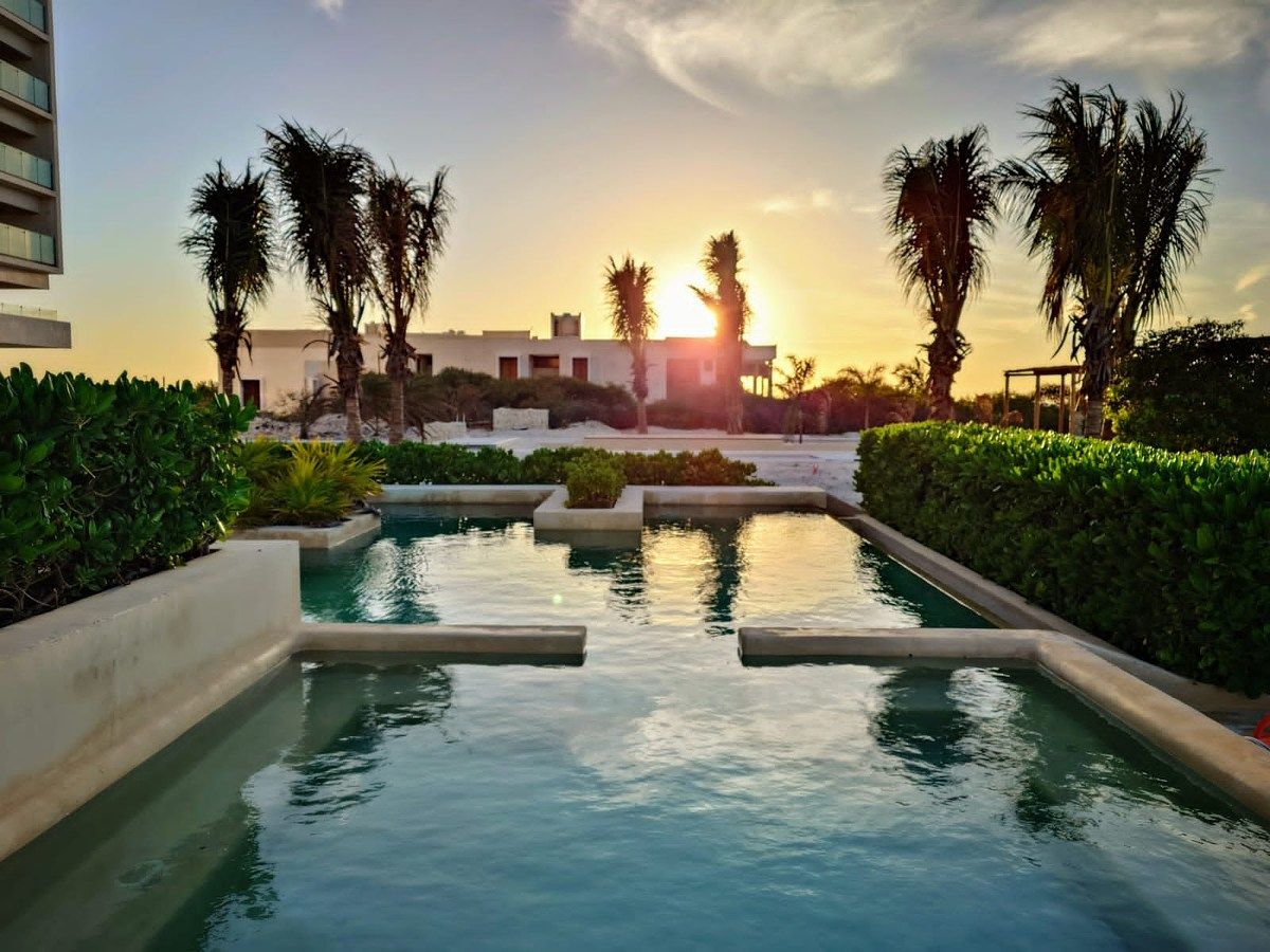 EN RENTA DEPARTAMENTO EN PRIMERA FILA DE PLAYA EN TELCHAC PUERTO